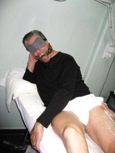 My Husband Getting Waxed!