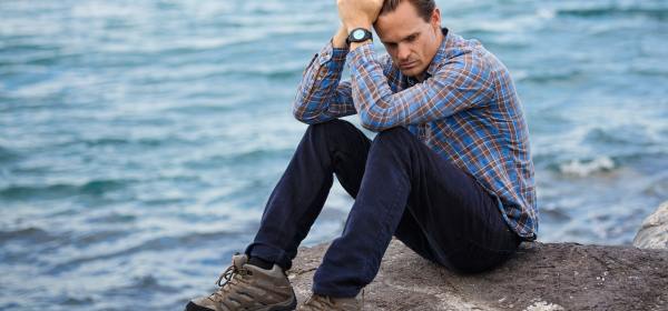 Photo by Nathan Cowley: https://www.pexels.com/photo/man-wearing-blue-and-maroon-plaid-shirt-sitting-on-a-rock-near-a-body-of-water-2489674/